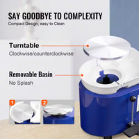 Pottery Wheel for Adults and Beginners, 350W, 11 In. Clay Forming, Adjustable Speed, Detachable Basin, DIY Kit