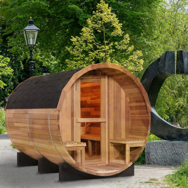 Sauna World New York Outdoor Barrel Sauna