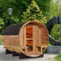 Sauna World New York Outdoor Barrel Sauna